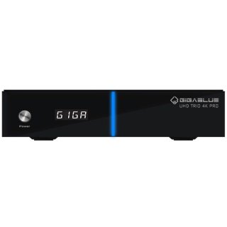 GigaBlue UHD TRIO 4K DVB-S2X &amp; DVB-T2/C Linux SAT IP Multiroom Hybrid Receiver