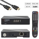 OCTAGON SX87 WL Full HD IP H.265 Linux WiFi LAN HDMI DVB-S2 Sat IP Receiver Schwarz