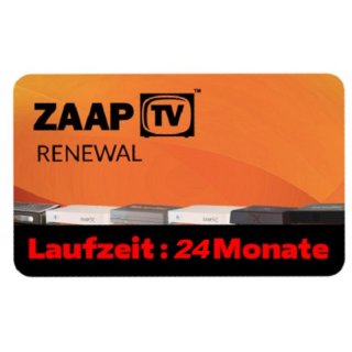 ZaapTV HD409N, HD509N, HD509NII, CLOODTV, X, HD609N - Arabisches Senderpaket - 24 monate Verl&auml;ngerung
