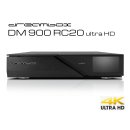 Dreambox DM900 RC20 UHD 4K 1x Dual DVB-S2X MS Tuner E2...