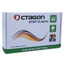 Octagon SPIRIT V2 PRO 4K UHD Android 11 IP-Receiver (HDR10+, Dual-WiFi, LAN, Bluetooth, HDMI)