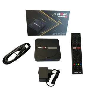 Mutant Inferno PRO X 8K 30FPS 4K 60FPS Android 11 Dual Wifi IPTV Receiver Streaming Box