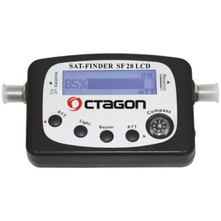 Octagon Satfinder SF-28 LCD Display mit Ton Sat-Finder
