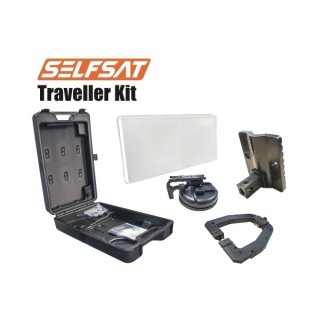 Selfsat Traveller Kit TK30D Single Camping Koffer