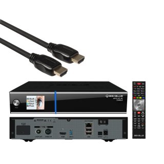 H. 265 GigaBlue UHD UE 4K FBC Cable Tuner Twin DVB-C/T2 Tuner v.2 